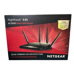 NETGEAR Nighthawk X4S AC2600 Smart WiFi Router Dual-Band Gaming R7800